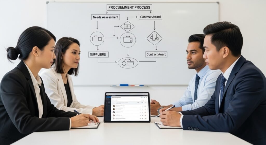 End-to-End Procurement Support for Infrastructure Developers