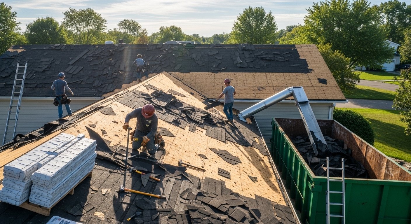 Roof Tear-Off Projects