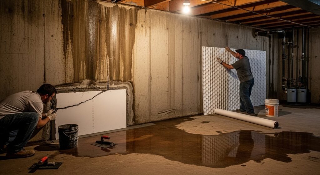 Basement Waterproofing